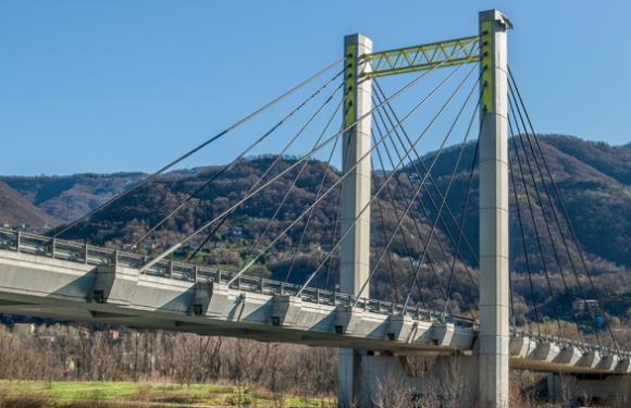 06. Cable Stayed bridge over the Adda river, Calolziocorte (Italy)